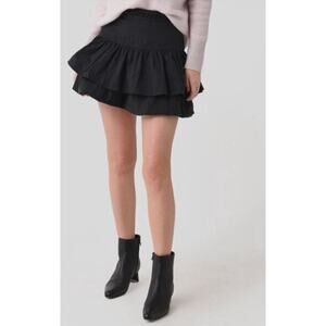 NWOT Womens RHODE Elinor Black Skirt Size XS